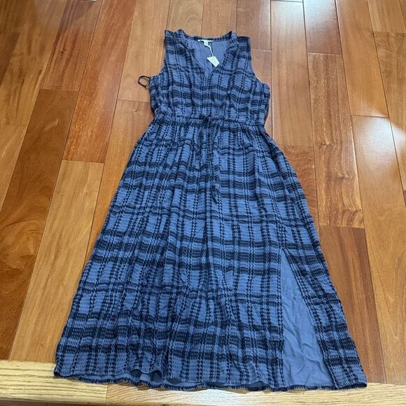 NWT Splendid Cleo Plaid Maxi plaid print Dress size SP - Picture 5 of 12